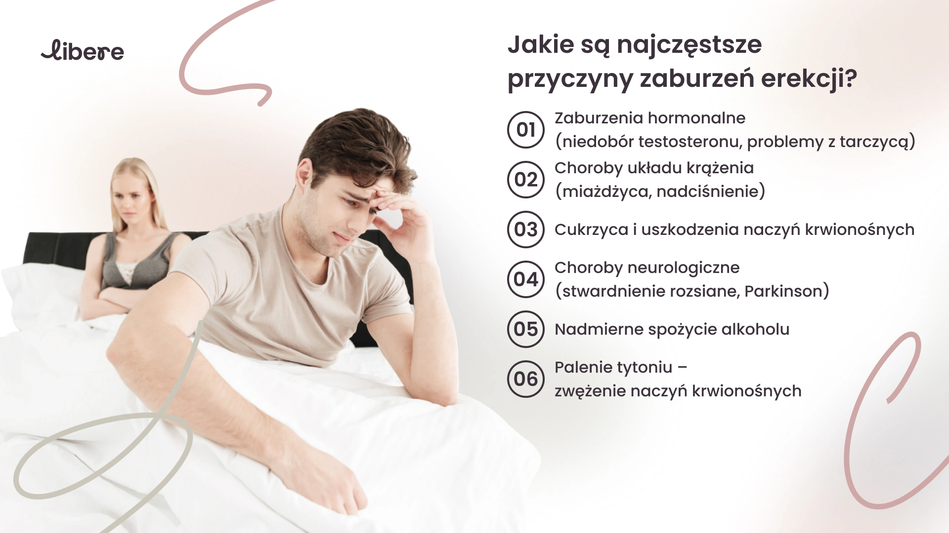 Przyczyny zaburzenia erekcji