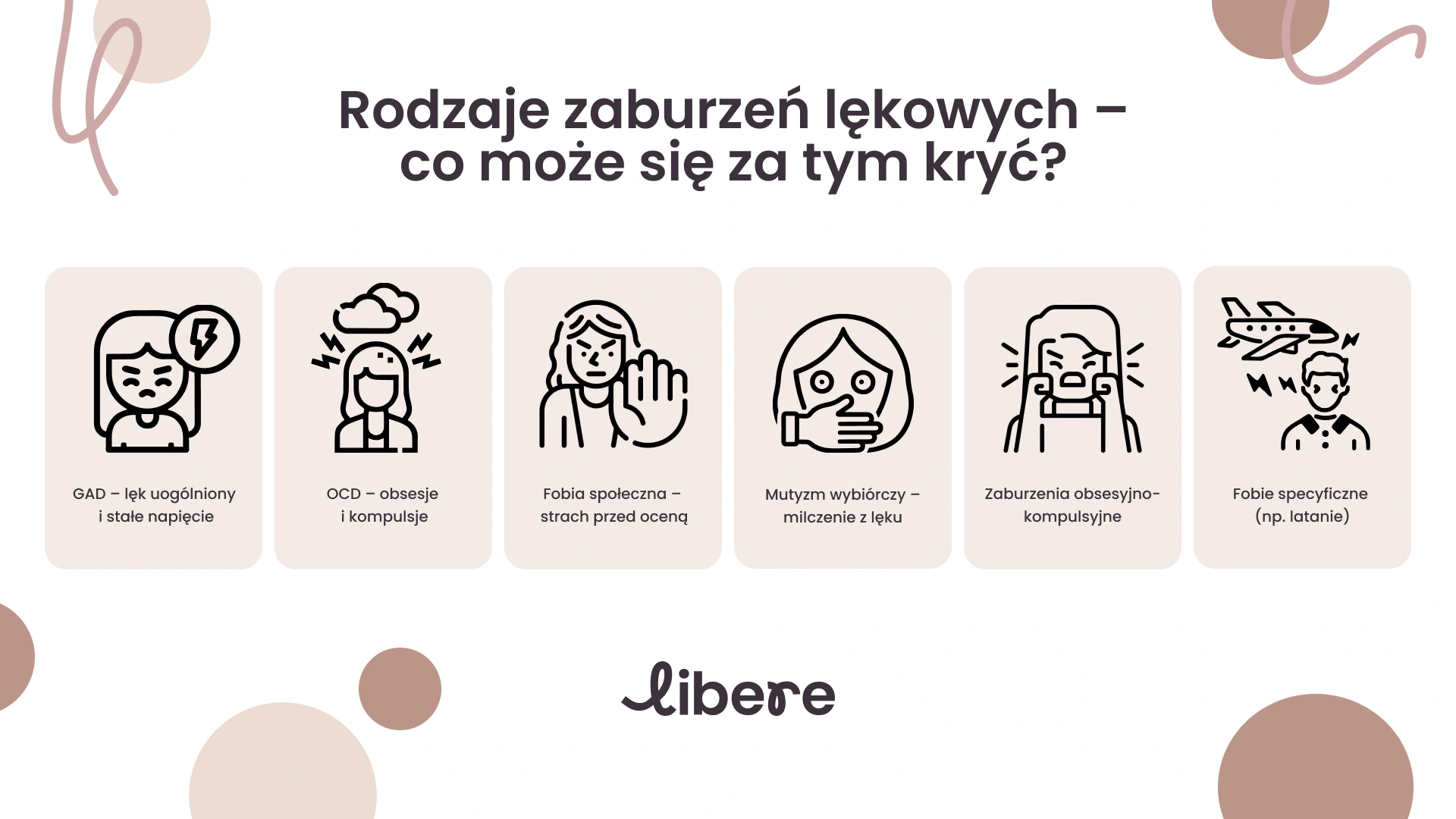Rodzaje zaburzeń lękowych – co może się za tym kryć?